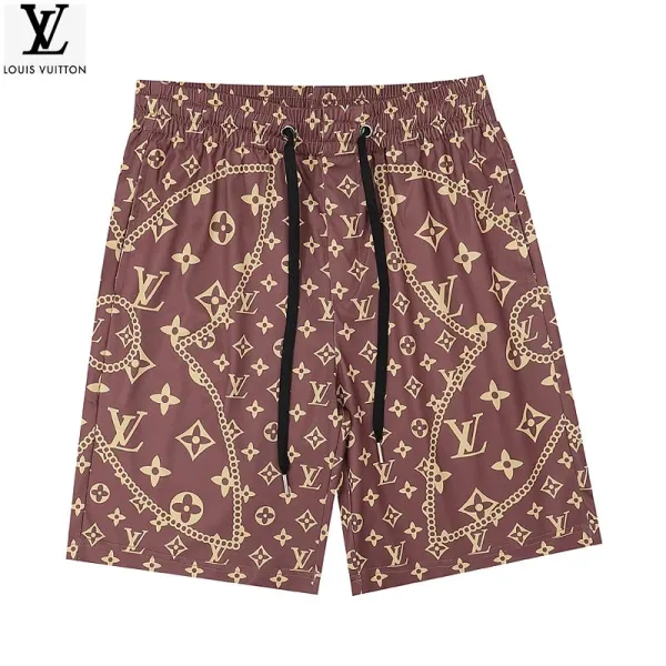 Louis Vuitton Monogram Embroidered Shorts Black - 7