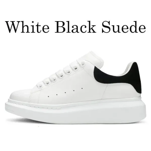 Alexander McQueen Oversized Sneaker White with Holographic Heel Tab Sneakers - 6