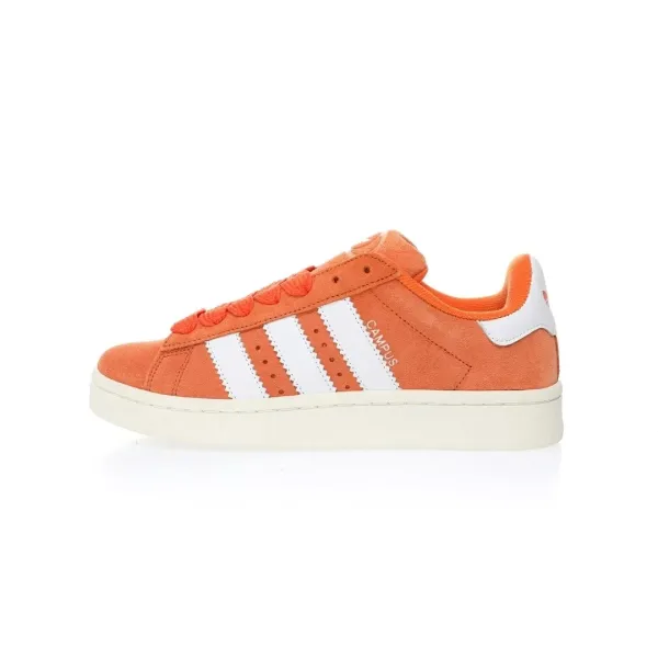 Adidas Originals Campus Orange Suede Sneakers - 1