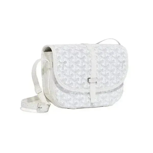 Goyard Saint Louis PM White Crossbody Bag - 1