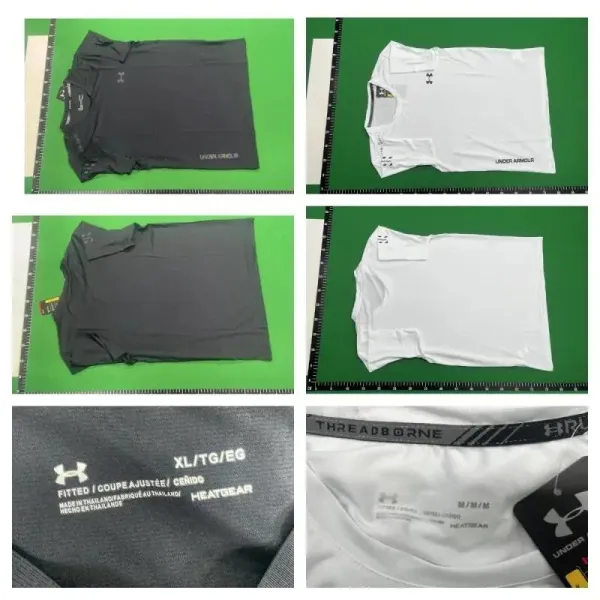 Under Armour HeatGear Run Gray Performance T-Shirt - 3