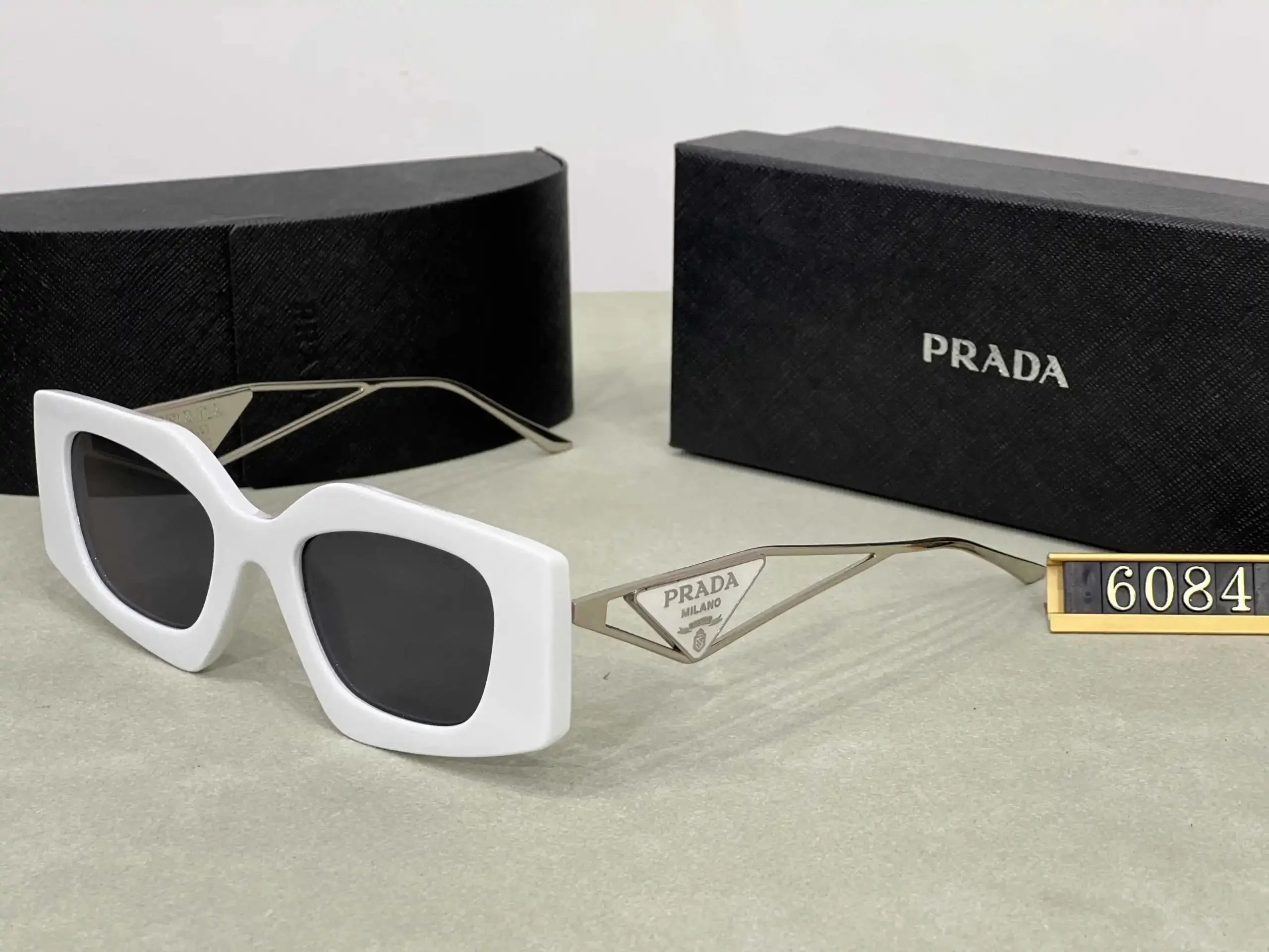Prada PR 02QS Pink Gradient Sunglasses - 5