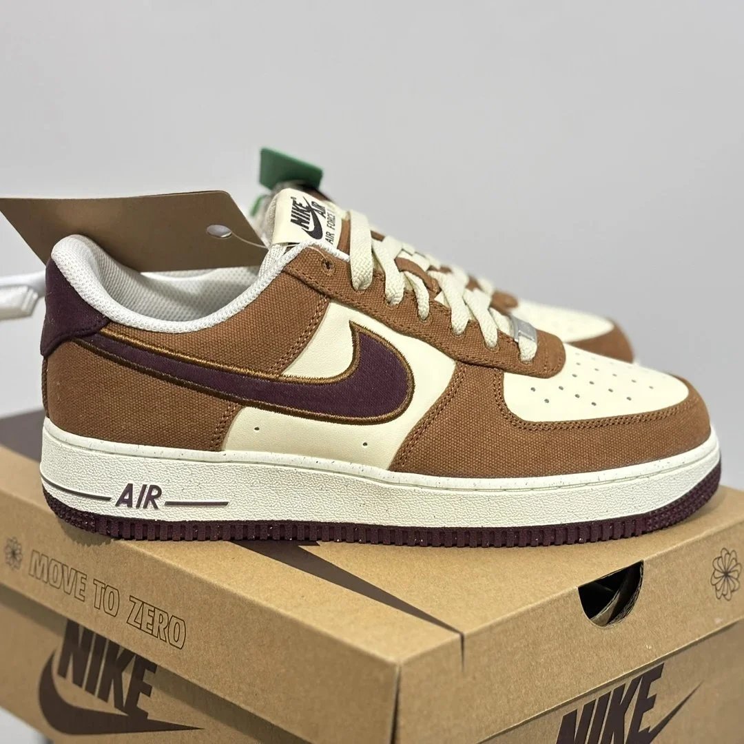 Nike Air Force 1 Low White Sneakers - 7