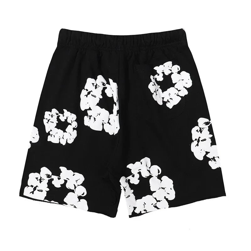 Gallery Dept Floral Print White Jeans - 9