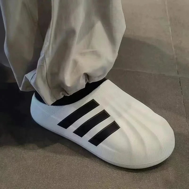 Adidas Adilette Slide White Casual Shoes - 7