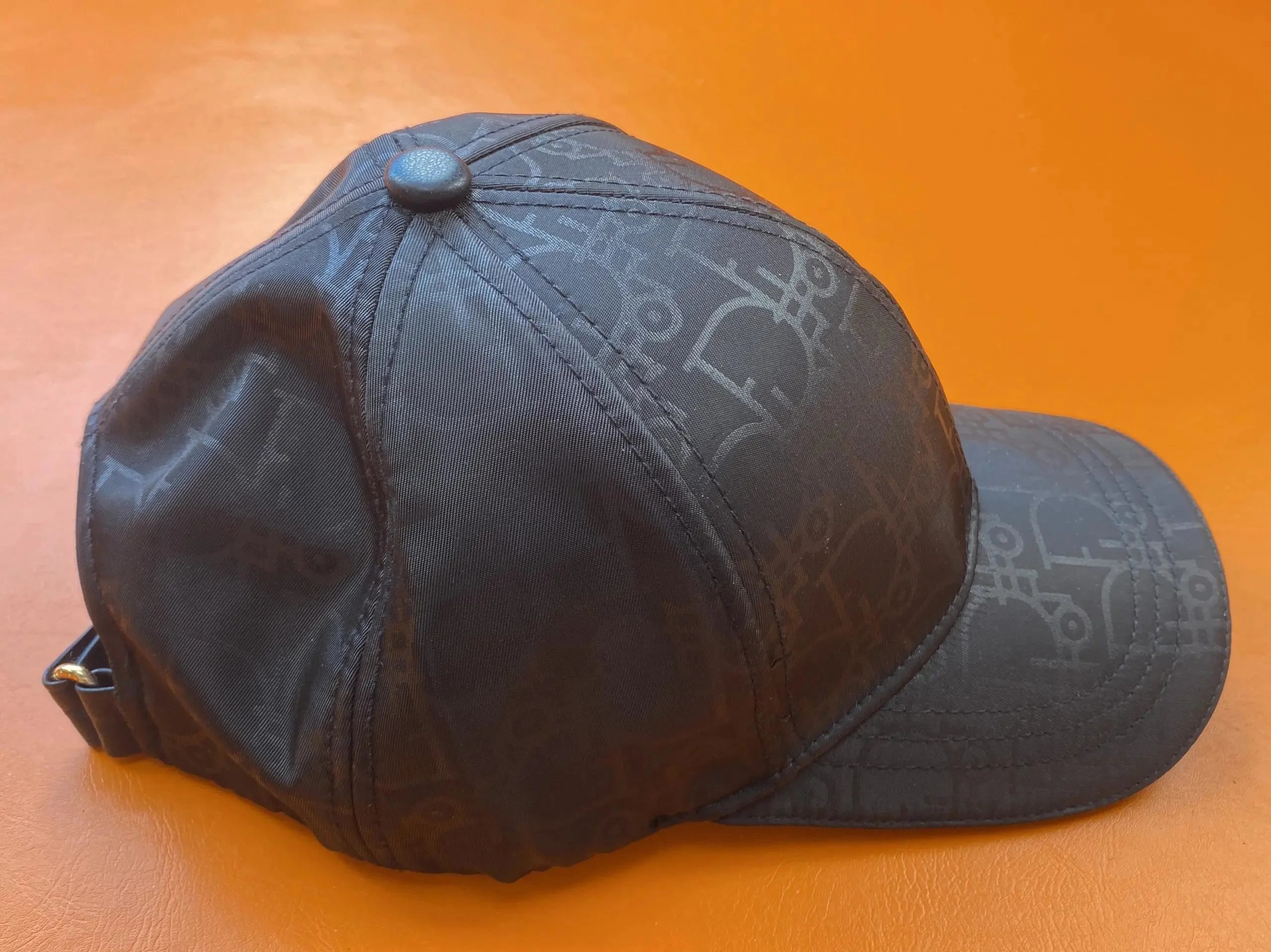 Dior Oblique Monogram Baseball Cap Black - 6