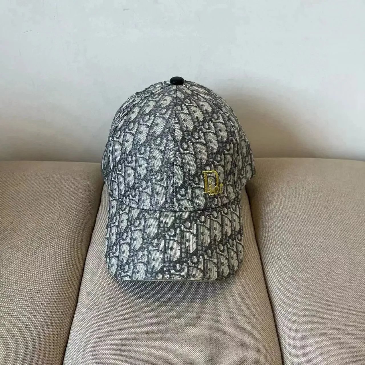 Dior Oblique Monogram Baseball Cap Black - 10