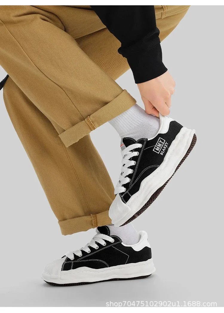 Maison Margiela Tabi Sneaker White Canvas Sneakers - 7