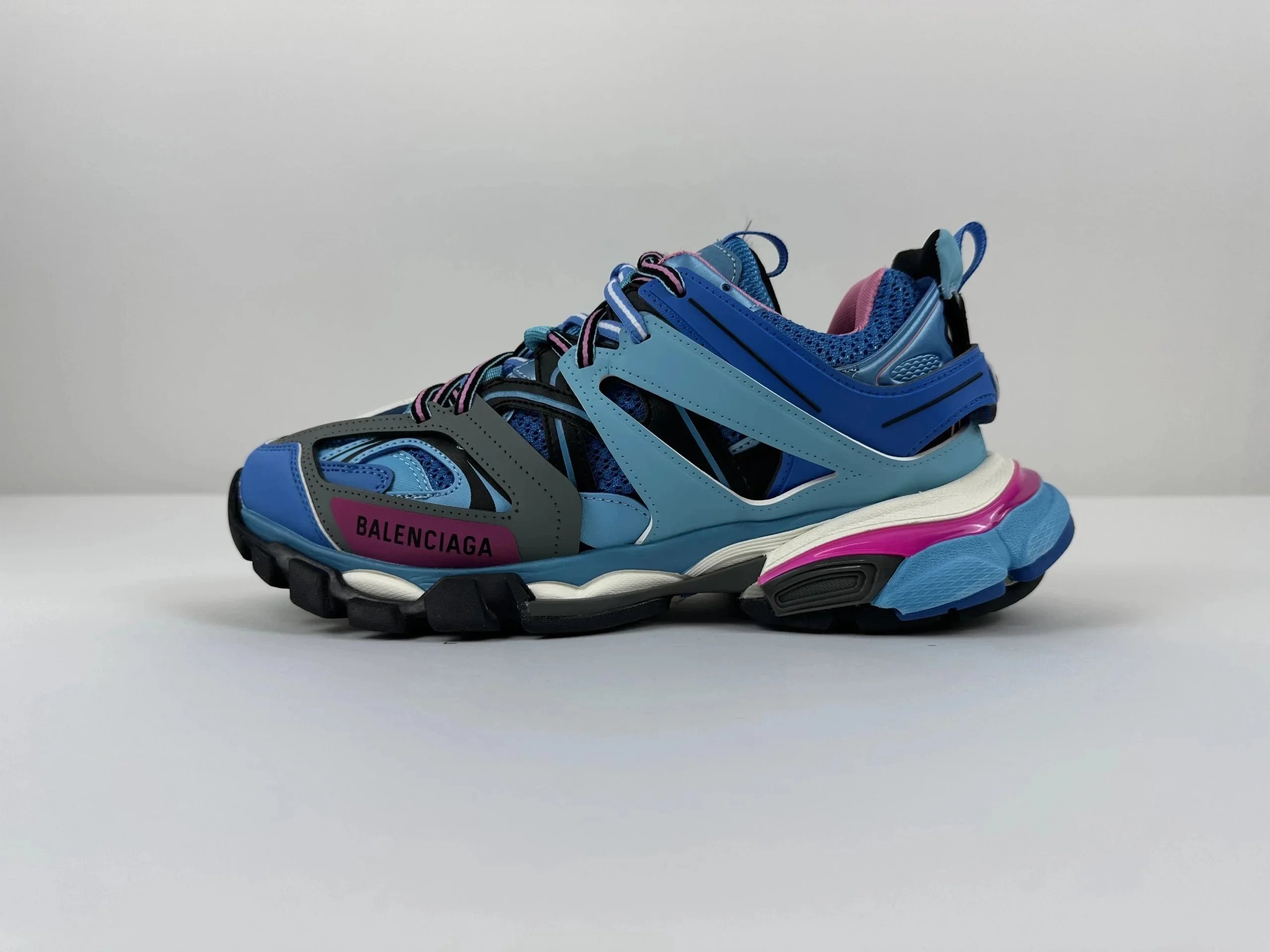 Balenciaga x Asics Runner Gray Chunky Sneakers - 8