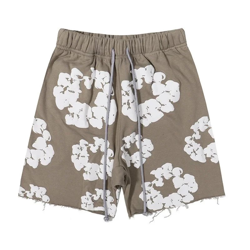 Gallery Dept Floral Print White Jeans - 4