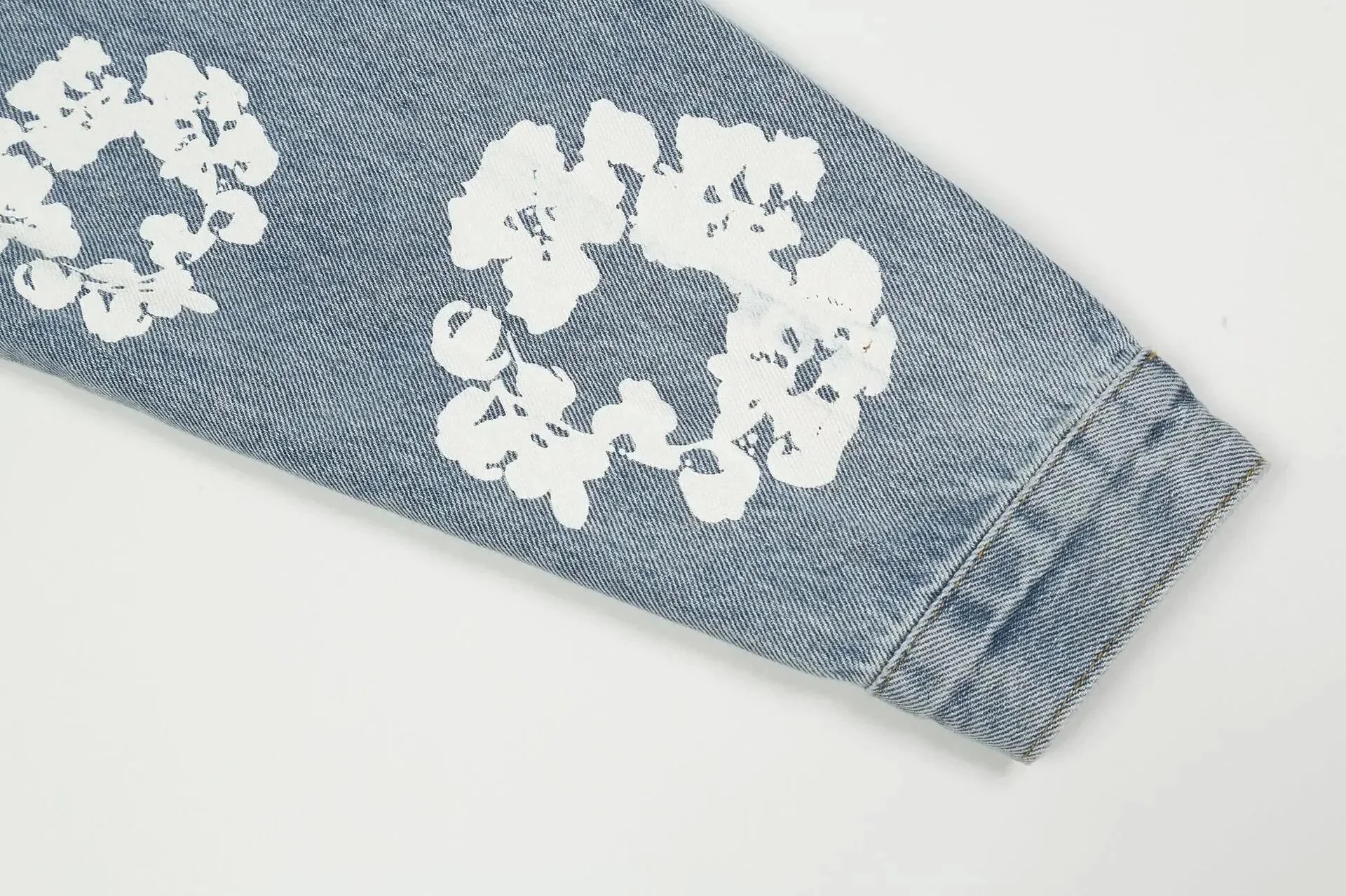 Design Floral-Printed Red Jogger Sweatpants - 6