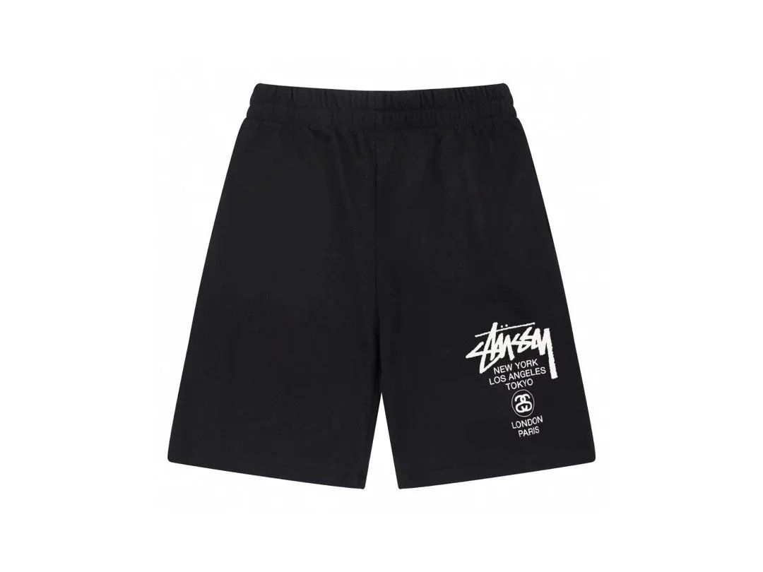 The North Face Logo Print Black Shorts - 7
