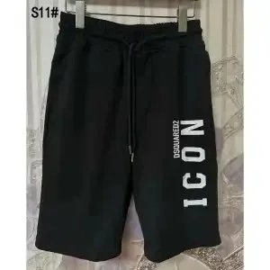 DSQUARED2 Logo Print Black Shorts - 6