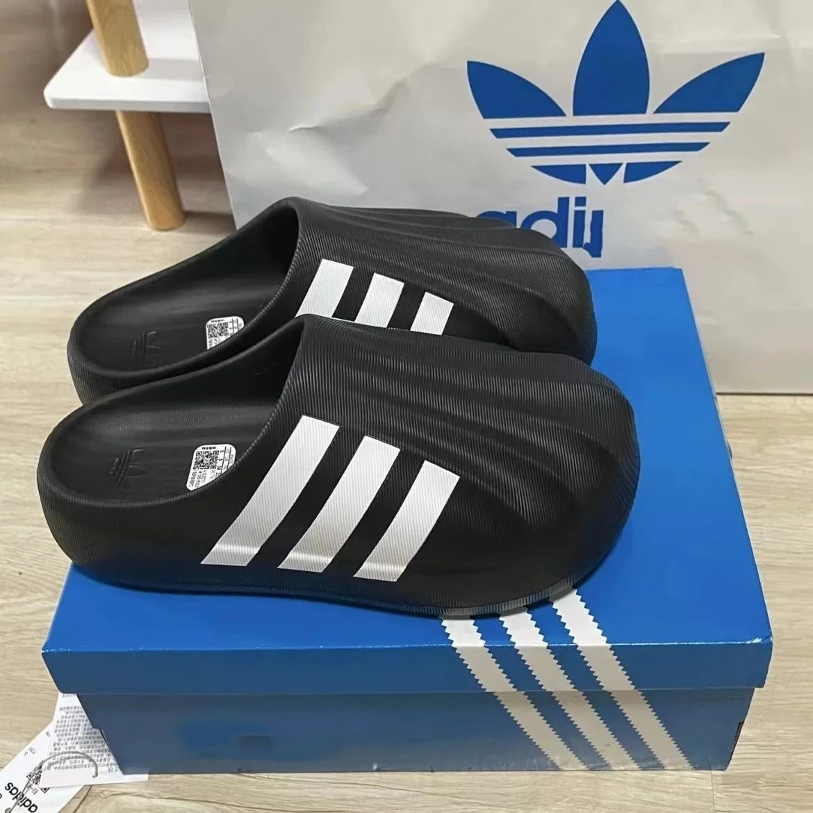 Adidas Adilette Slide White Casual Shoes - 9