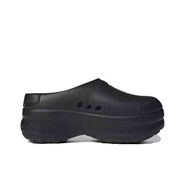 Balenciaga Triple S Clog Black Chunky Clogs - 1
