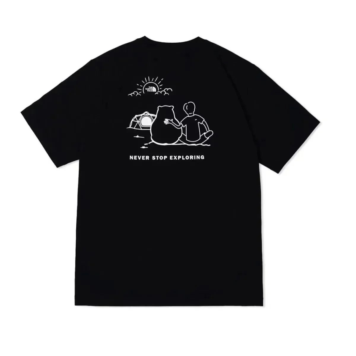 The North Face Standard Logo T-Shirt Royal Blue T-Shirt - 5