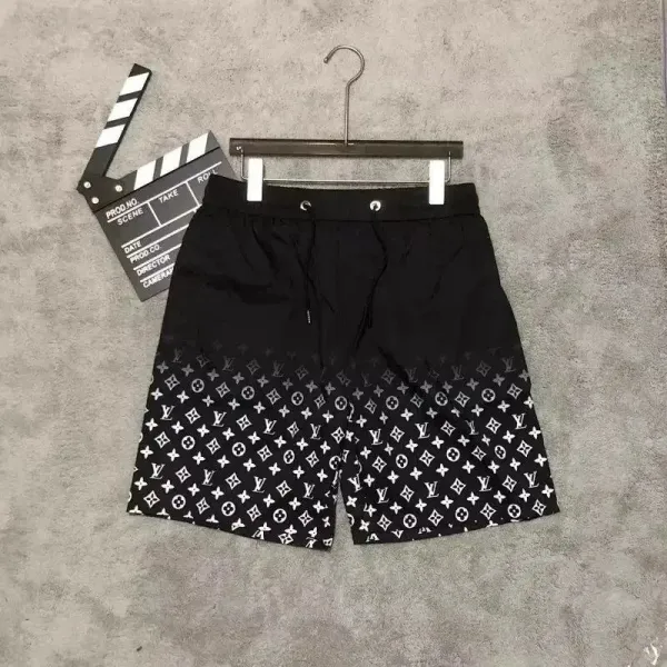 Louis Vuitton Pixel Check Swim Shorts Gray - 2