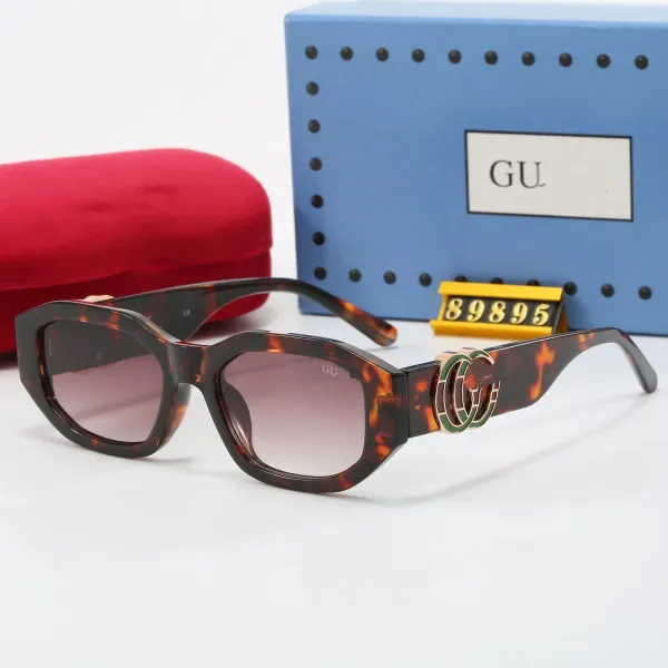 Gucci GG Marmont Tortoiseshell Square Sunglasses - 1