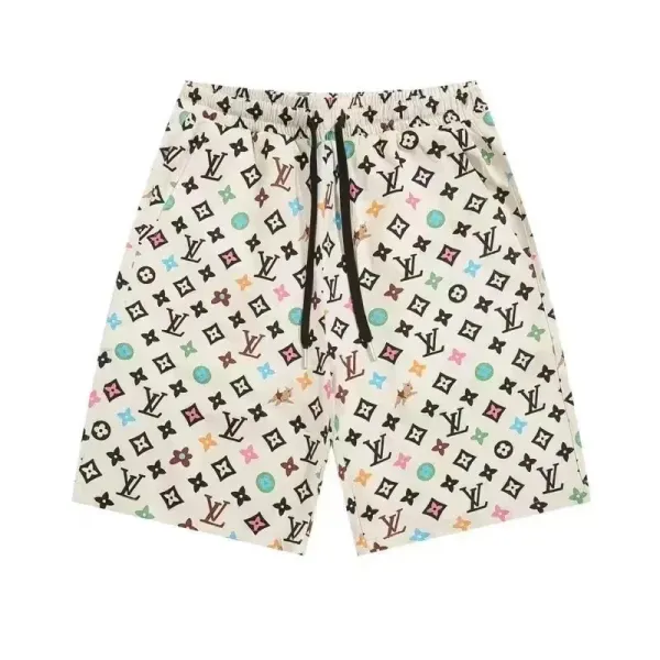 Louis Vuitton Pixel Check Swim Shorts Gray - 9