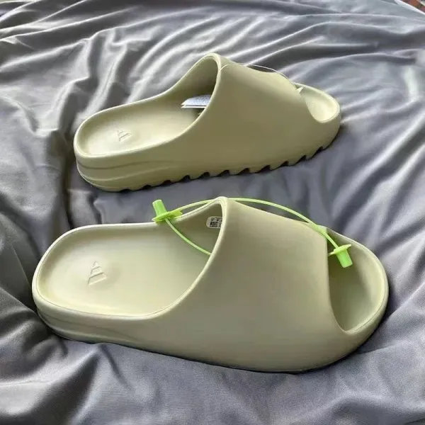 Adidas Yeezy Slide 'Lime' Slippers - 1