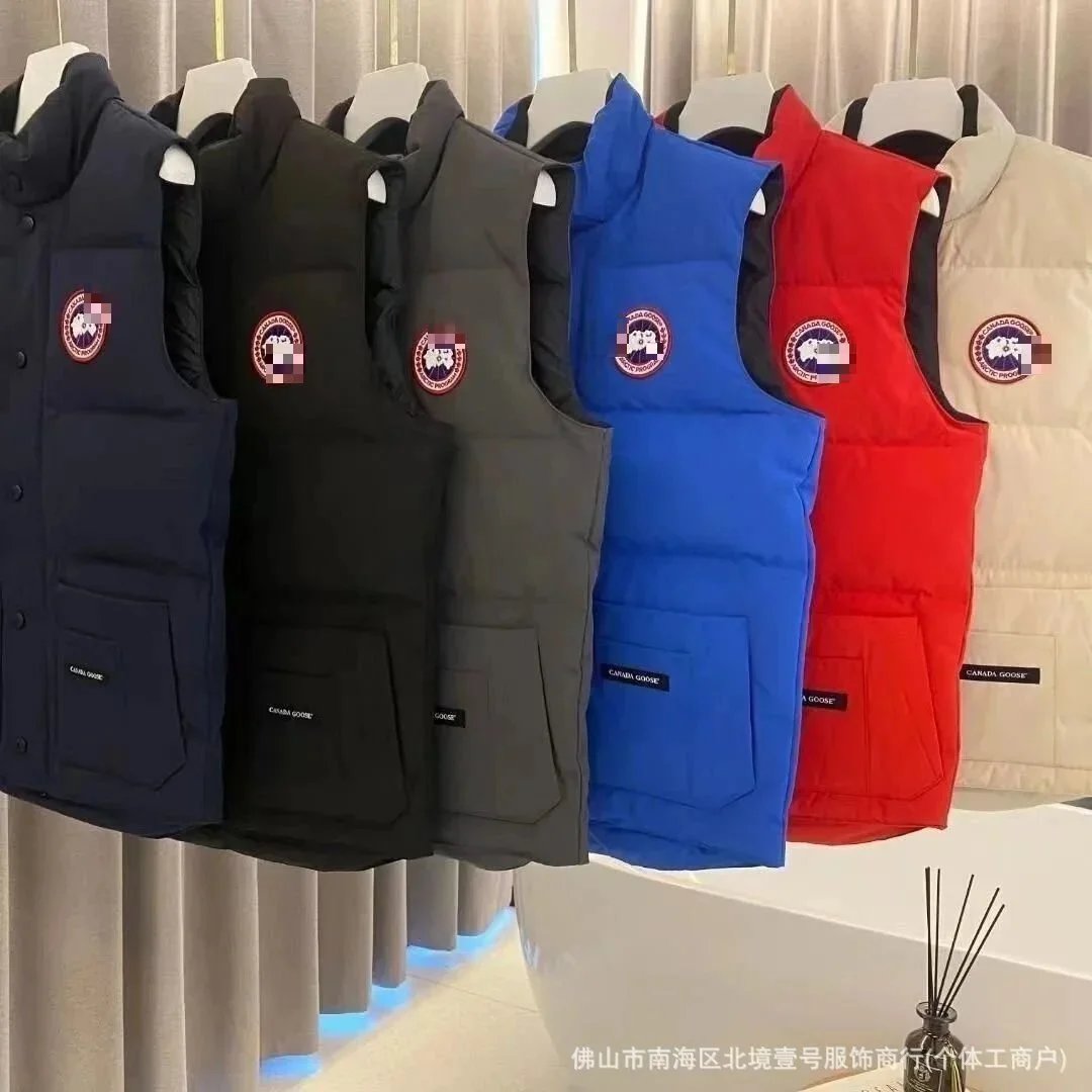 Canada Goose Vest Gray Down Vest - 4