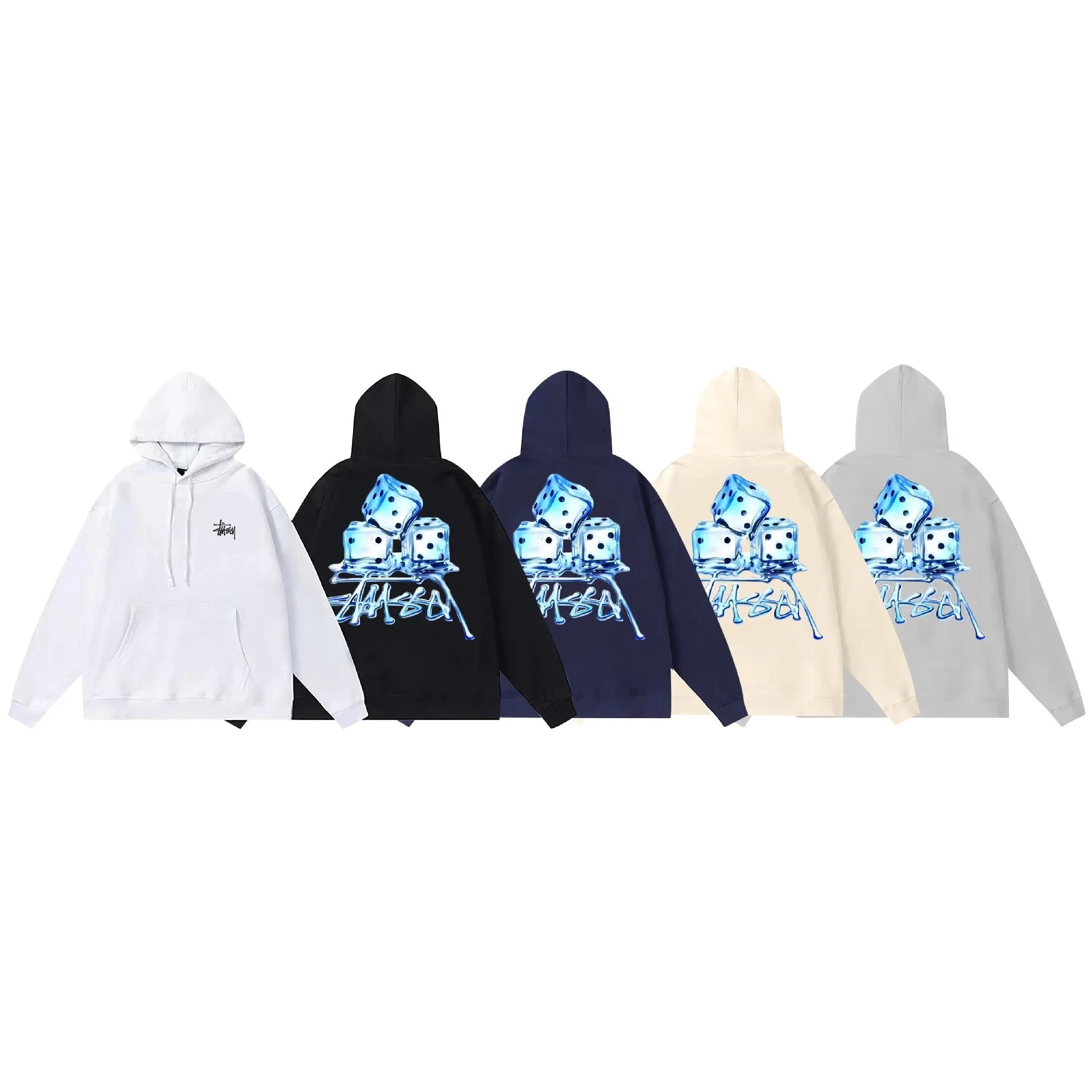 Stussy Ice Dice Graphic Pullover Hoodie