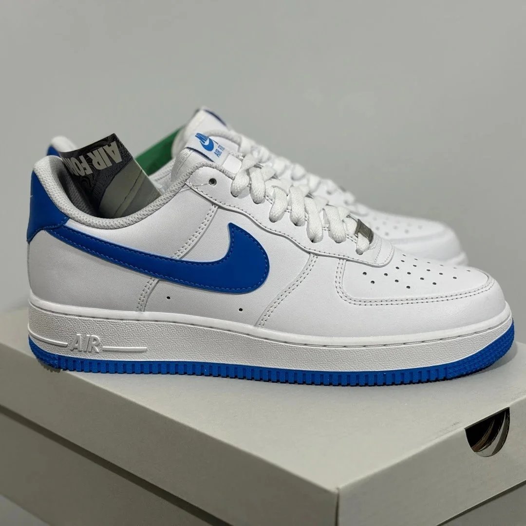 Nike Air Force 1 Low White Sneakers - 10