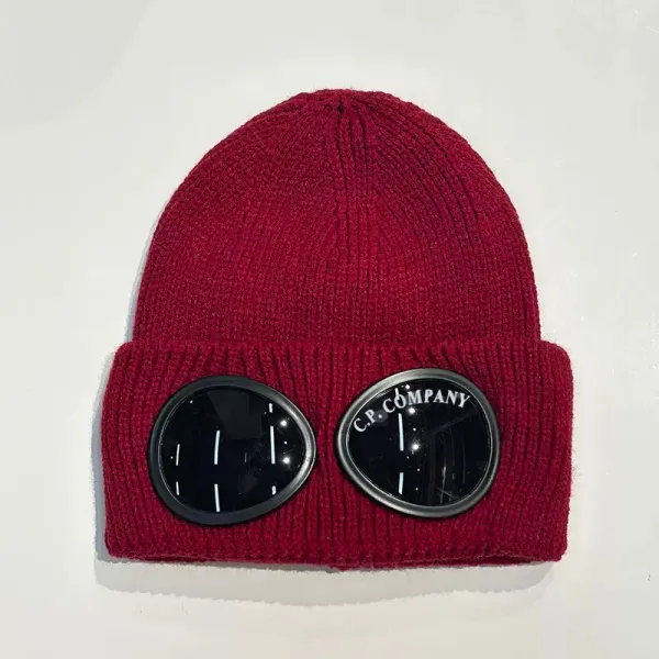 C.P. Company Goggle Beanie Royal Blue Hat - 8