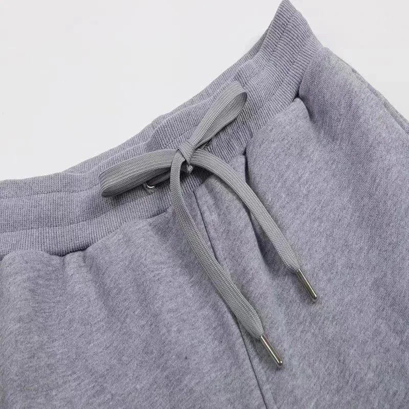Ami Paris Heart Logo Sweatpants Light Blue - 7