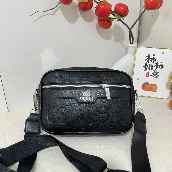 Gucci GG Marmont Camera Bag Black Crossbody Bag - 1