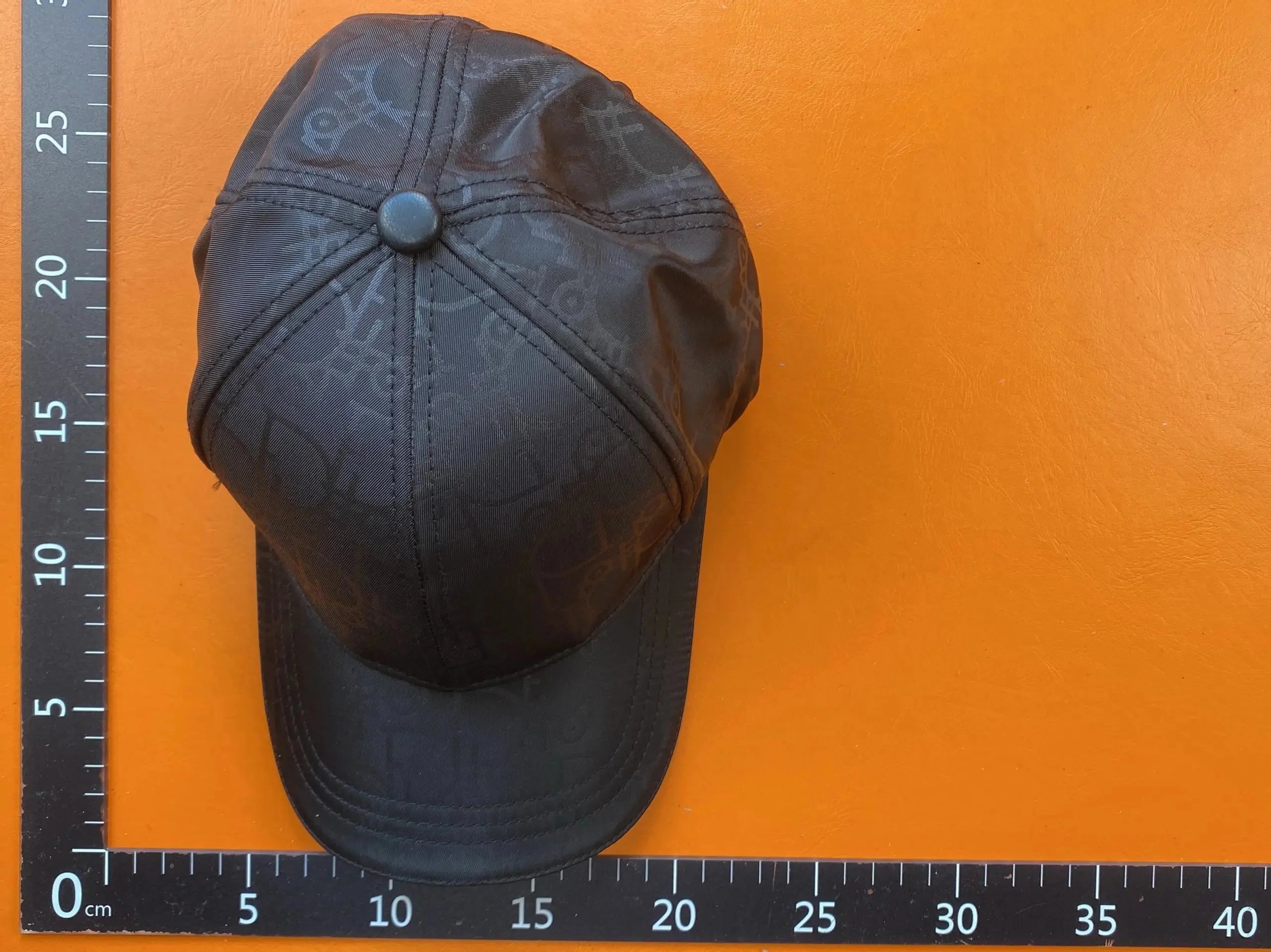 Dior Oblique Monogram Baseball Cap Black - 4