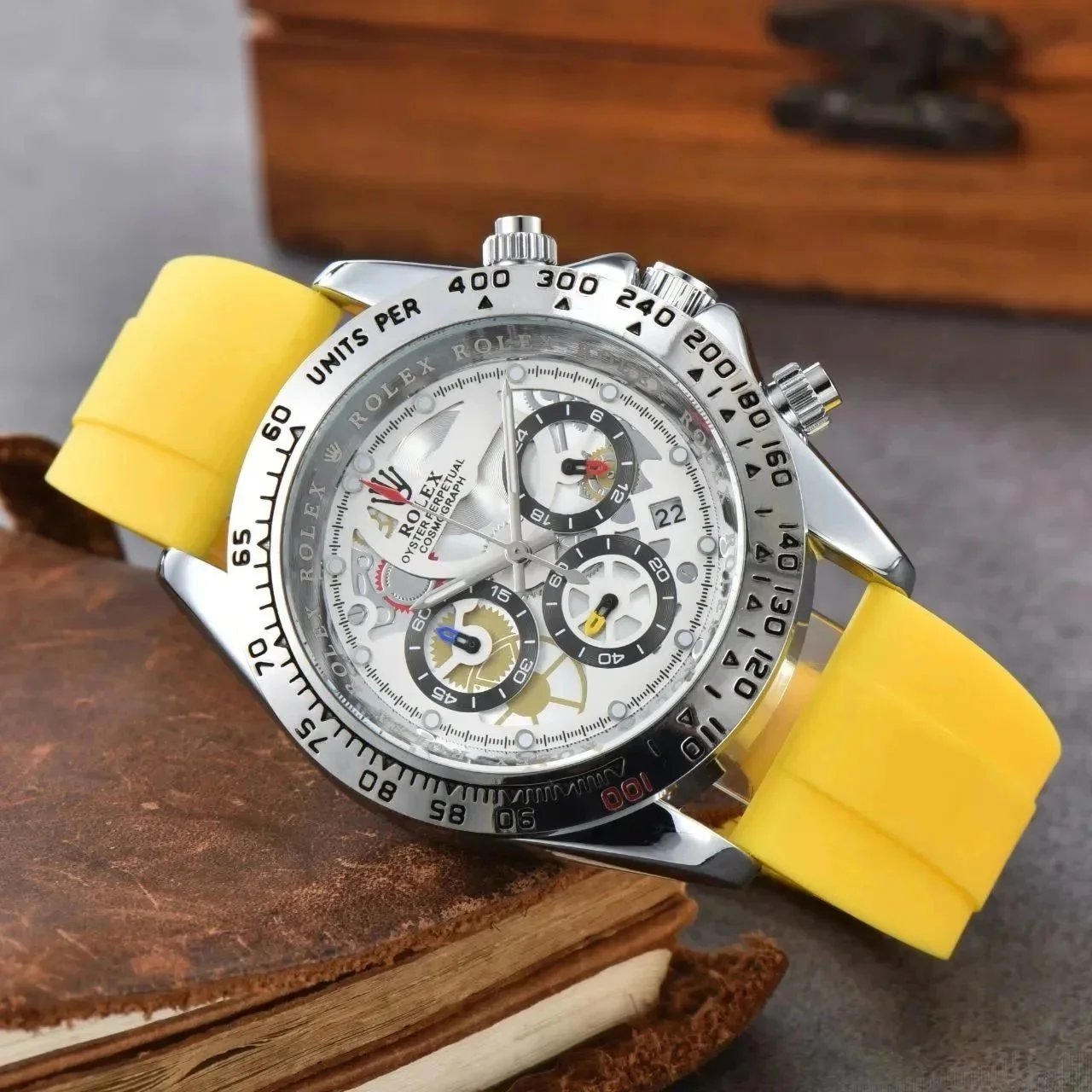 Rolex Daytona x Jean-Michel Basquiat Multicolor Chronograph Watch - 2
