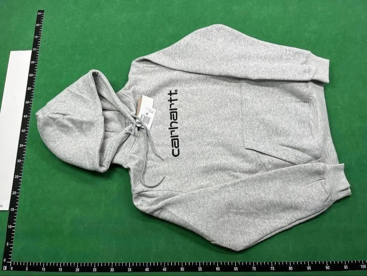 Carhartt Work In Progress Script Logo Hoodie Black - 5