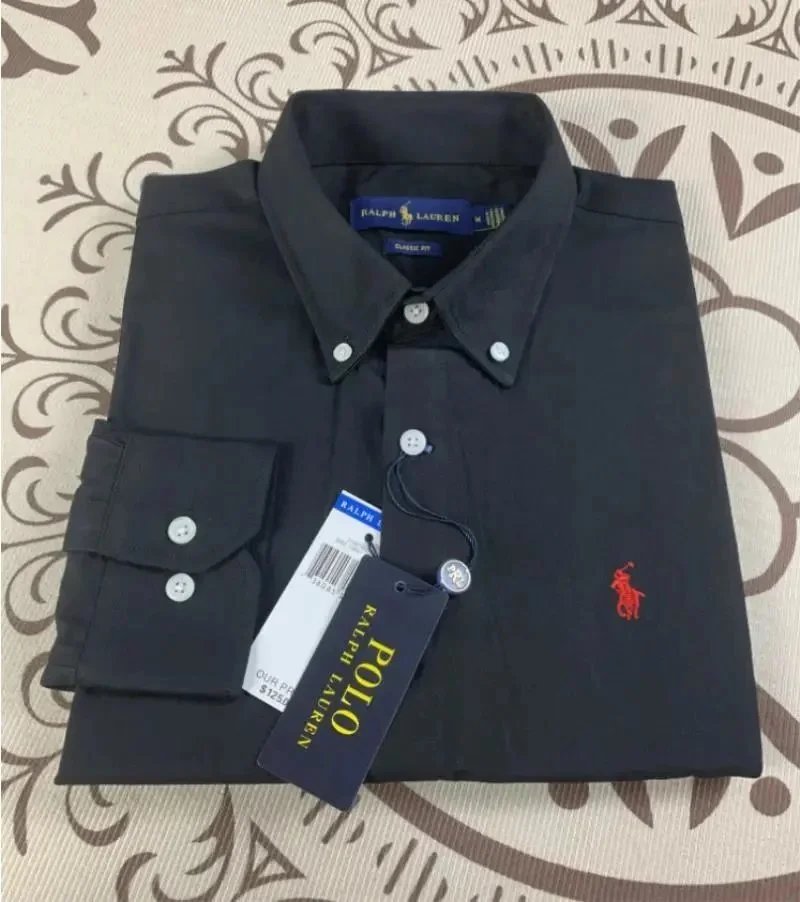 Polo Ralph Lauren Classic Fit Button-Down Shirt Beige - 8