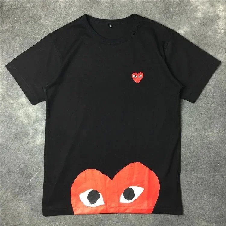 Play Comme des Garçons Heart Eyes Patch Gold Embroidered Accessory - 11