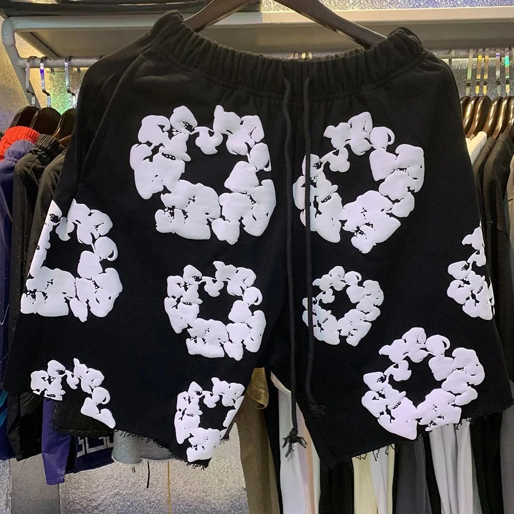 Gallery Dept Floral Print White Jeans - 3