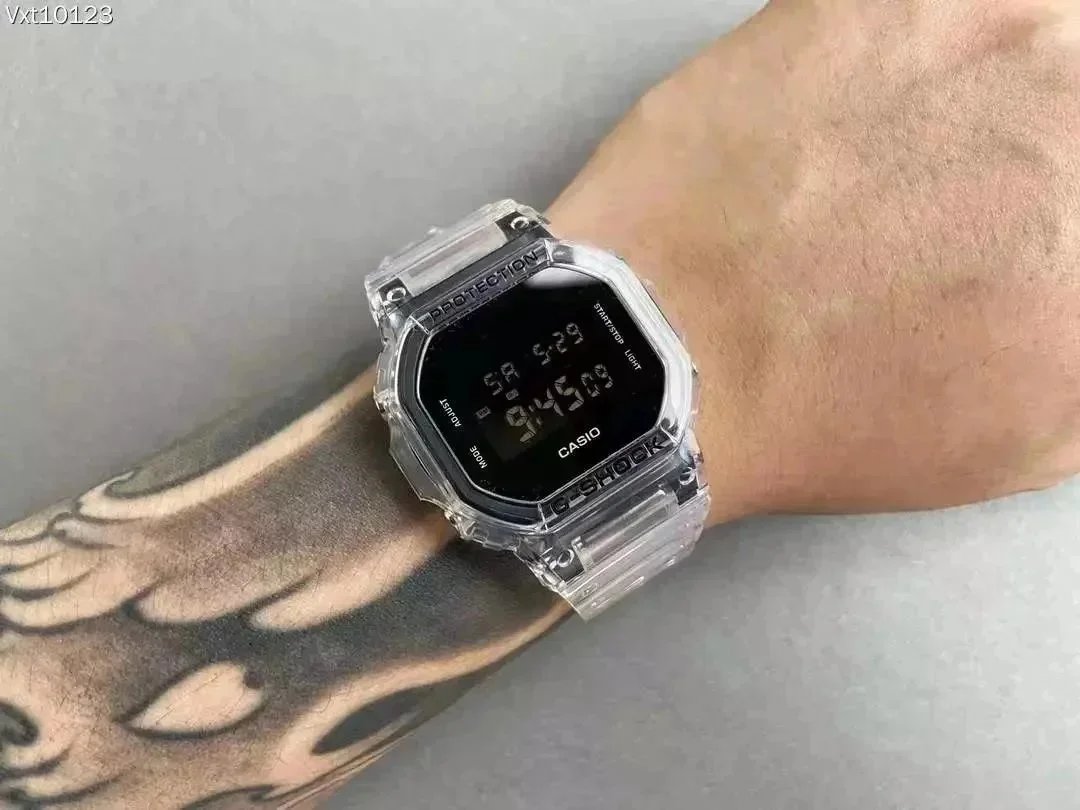 Casio G-Shock GA-700SC Transparent Clear Quartz Watch - 4