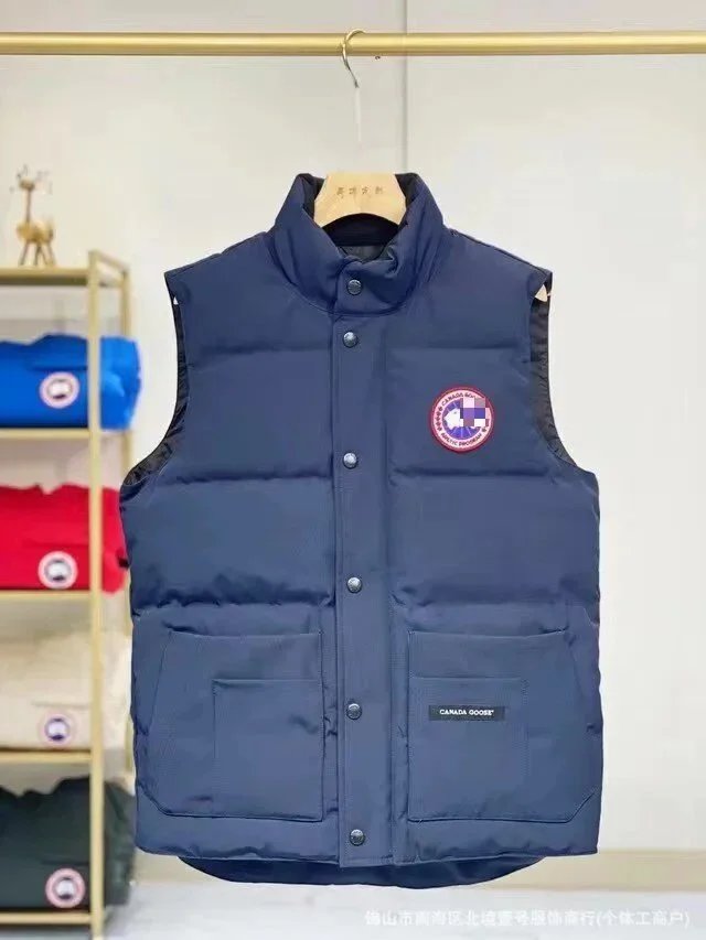 Canada Goose Vest Gray Down Vest - 8