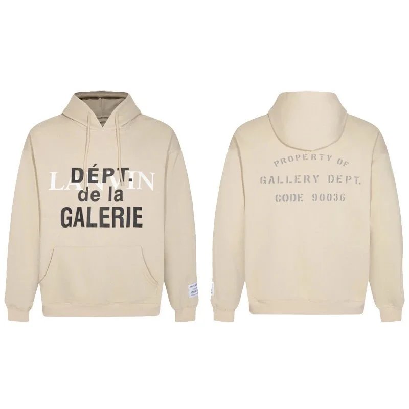 Gallery Dept. Oversized Hoodie White - 10