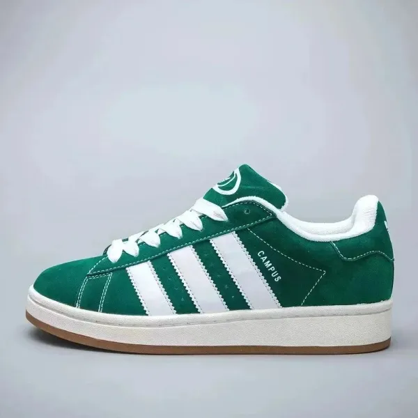 Adidas Originals Campus Gray Suede Sneakers - 4