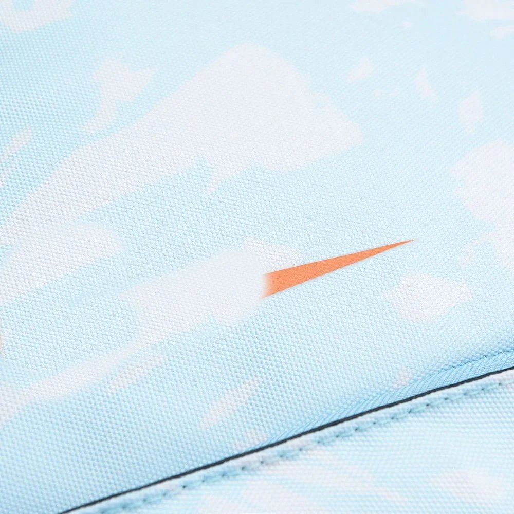 Nike Elite Backpack Light Blue Marble Print Casual Backpack - 7