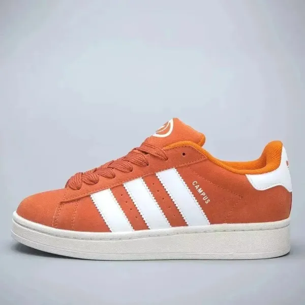 Adidas Originals Campus Gray Suede Sneakers - 6