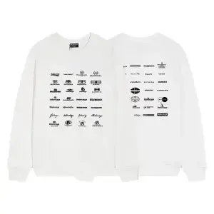 Off-White x Various Brands Archive Print Black Hoodie - 10