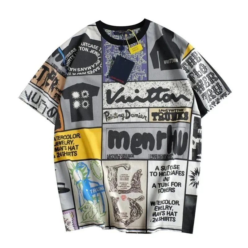 Off-White Floral Print Oversized T-Shirt White - 10