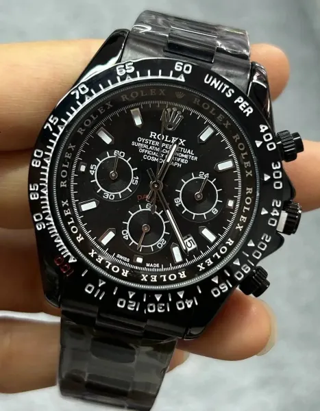 Rolex Daytona Black Ceramic Chronograph Watch - 1