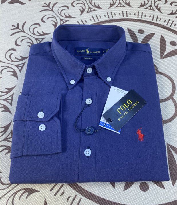 Polo Ralph Lauren Classic Fit Button-Down Shirt Beige - 9