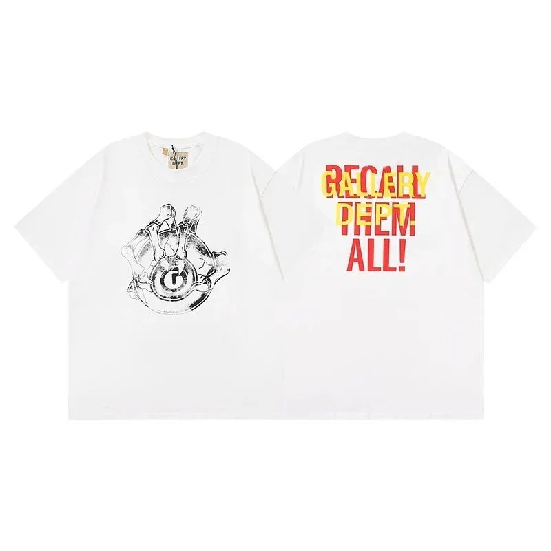 Gallery Dept My Batteries Died! Graphic Print Beige T-Shirt - 5