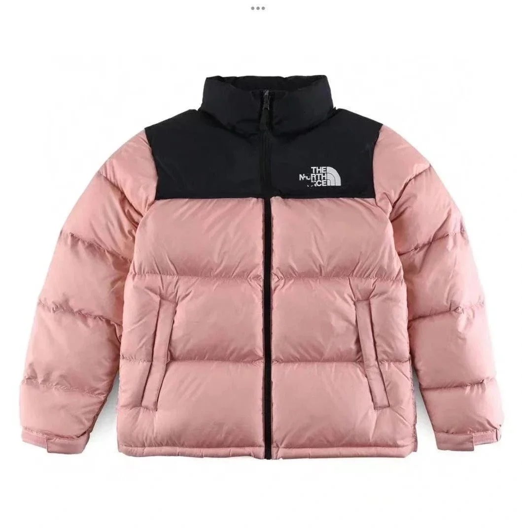 The North Face Nuptse Jacket Black/White Graphic Down Jacket - 4