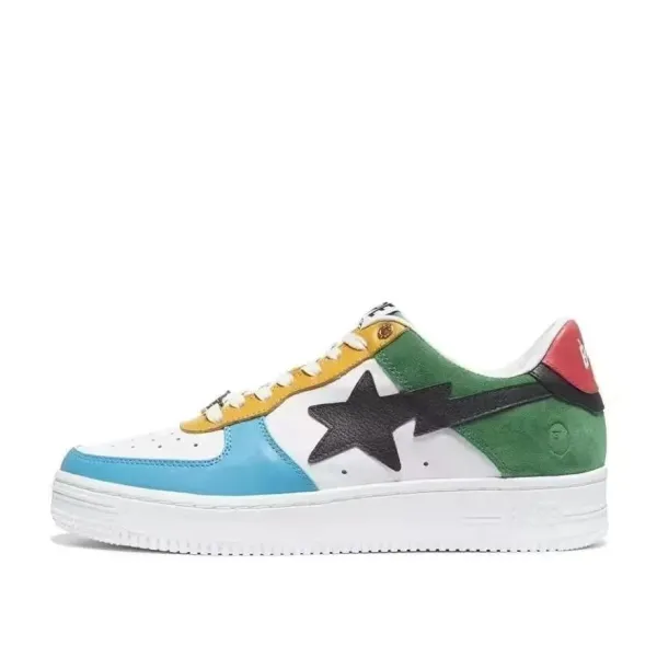 A Bathing Ape Bape Sta Multicolor Sneakers - 1