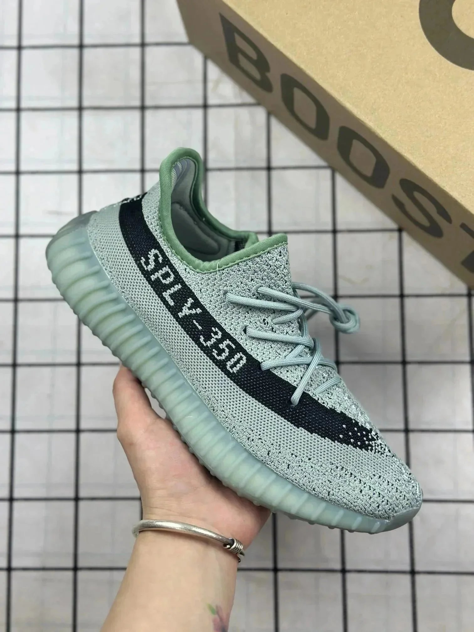 Adidas Yeezy Boost 350 V2 Zebra Black Sneakers - 6